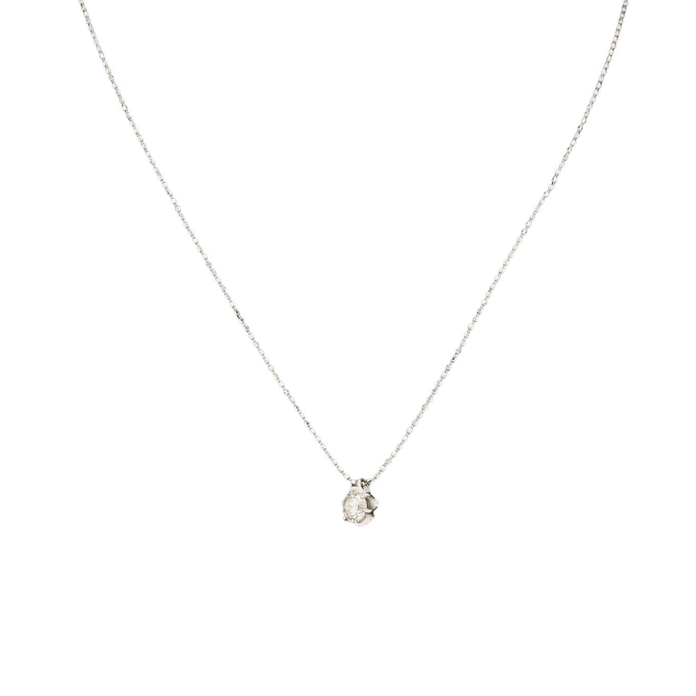 COLLIER_SOLITAIRE_DIAMANTS_0.25_CARATS image