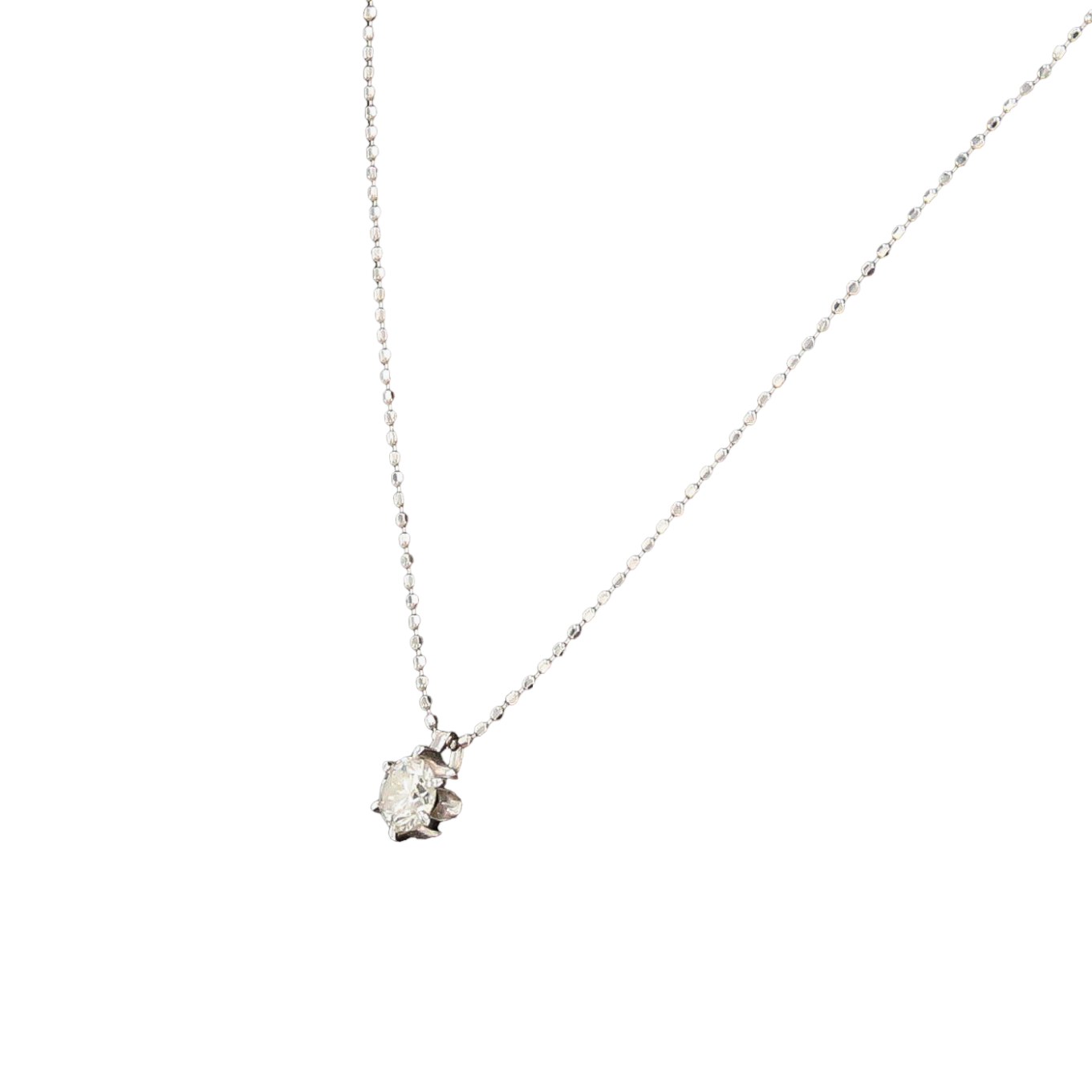 COLLIER_SOLITAIRE_DIAMANTS_0.25_CARATS image
