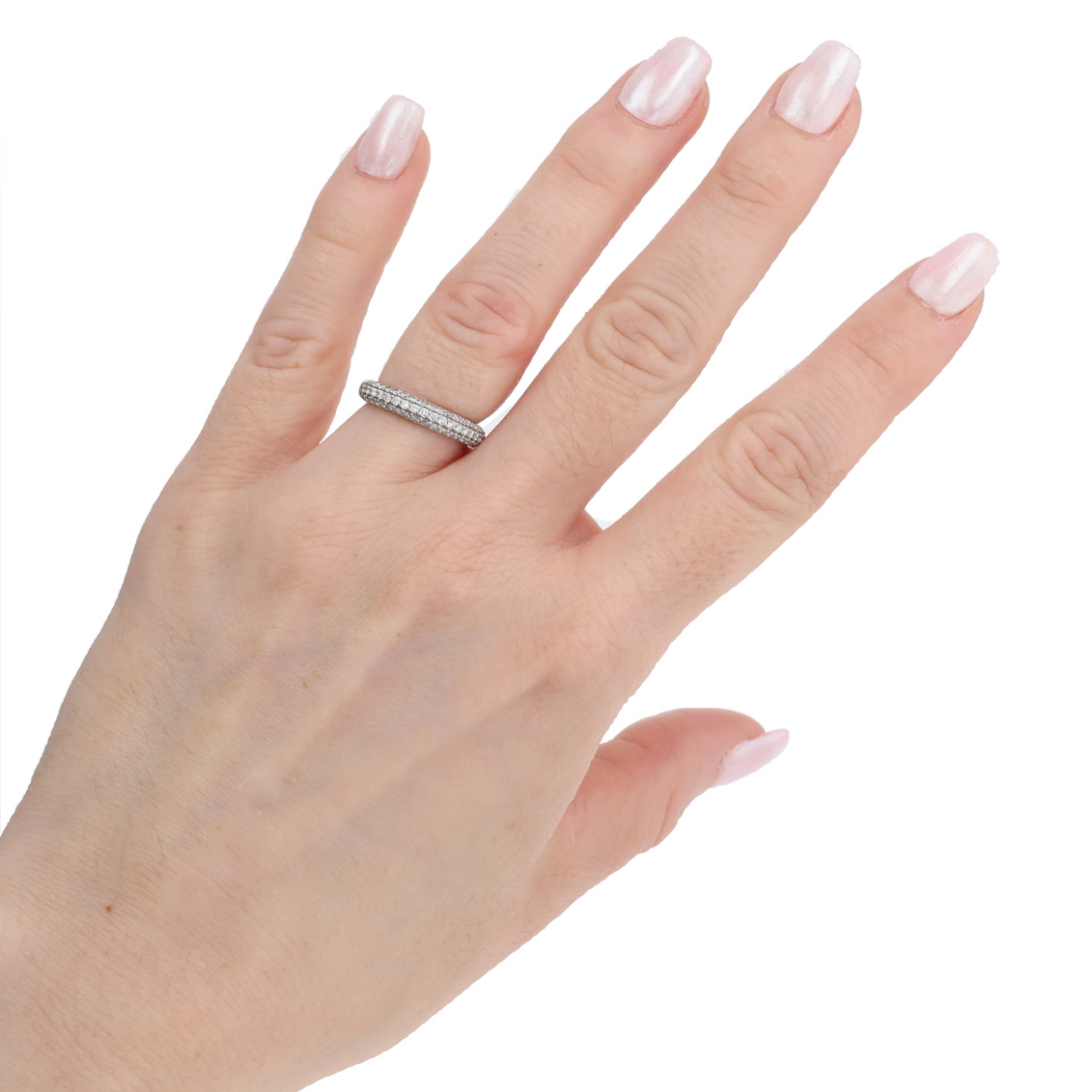 ALLIANCE_JAMES_ALLEN_TRIPLE_ROW_PAVE_DIAMANTS_0.61_CT image