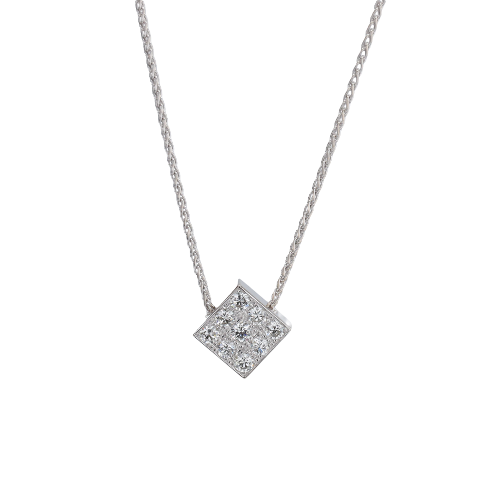 COLLIER_PENDENTIF_DAMIER_DIAMANTS image