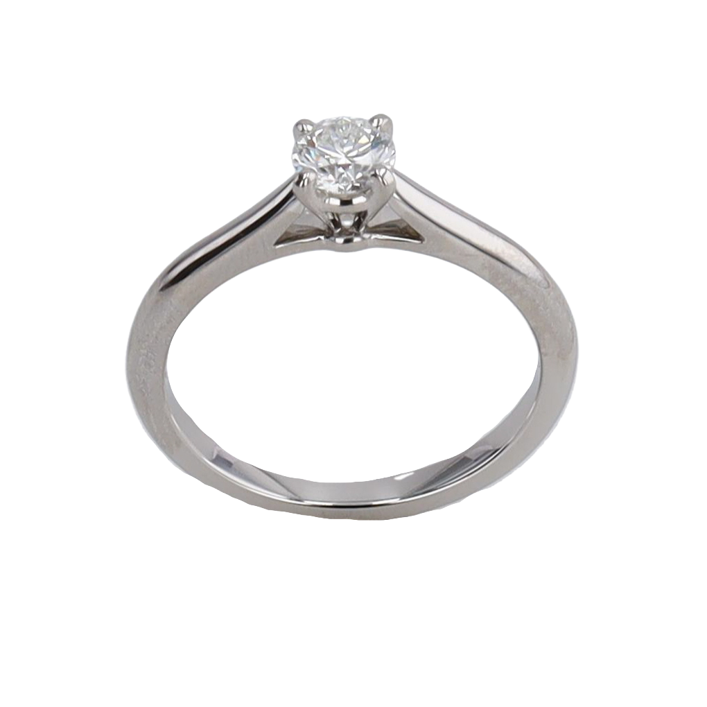 BAGUE CARTIER SOLITAIRE 1895 DIAMANT 0.50 CT