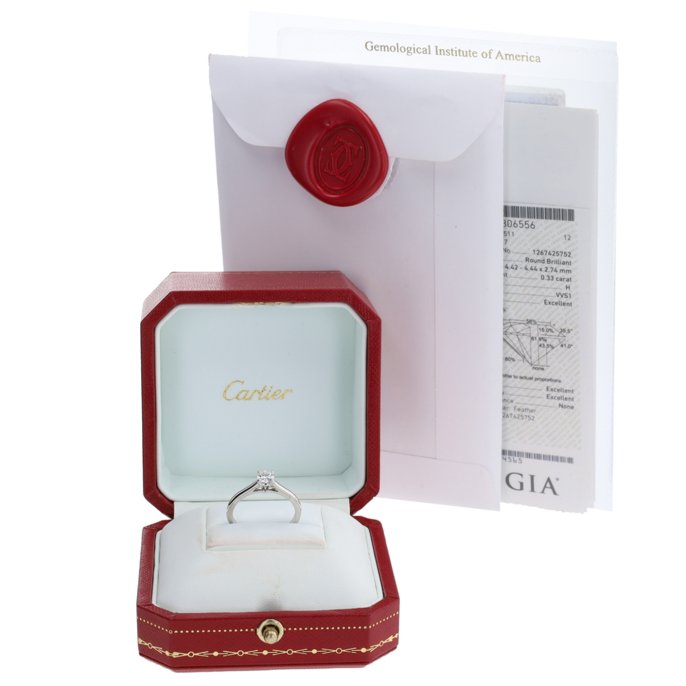 BAGUE_CARTIER_SOLITAIRE_1895_DIAMANT_0.50_CT image