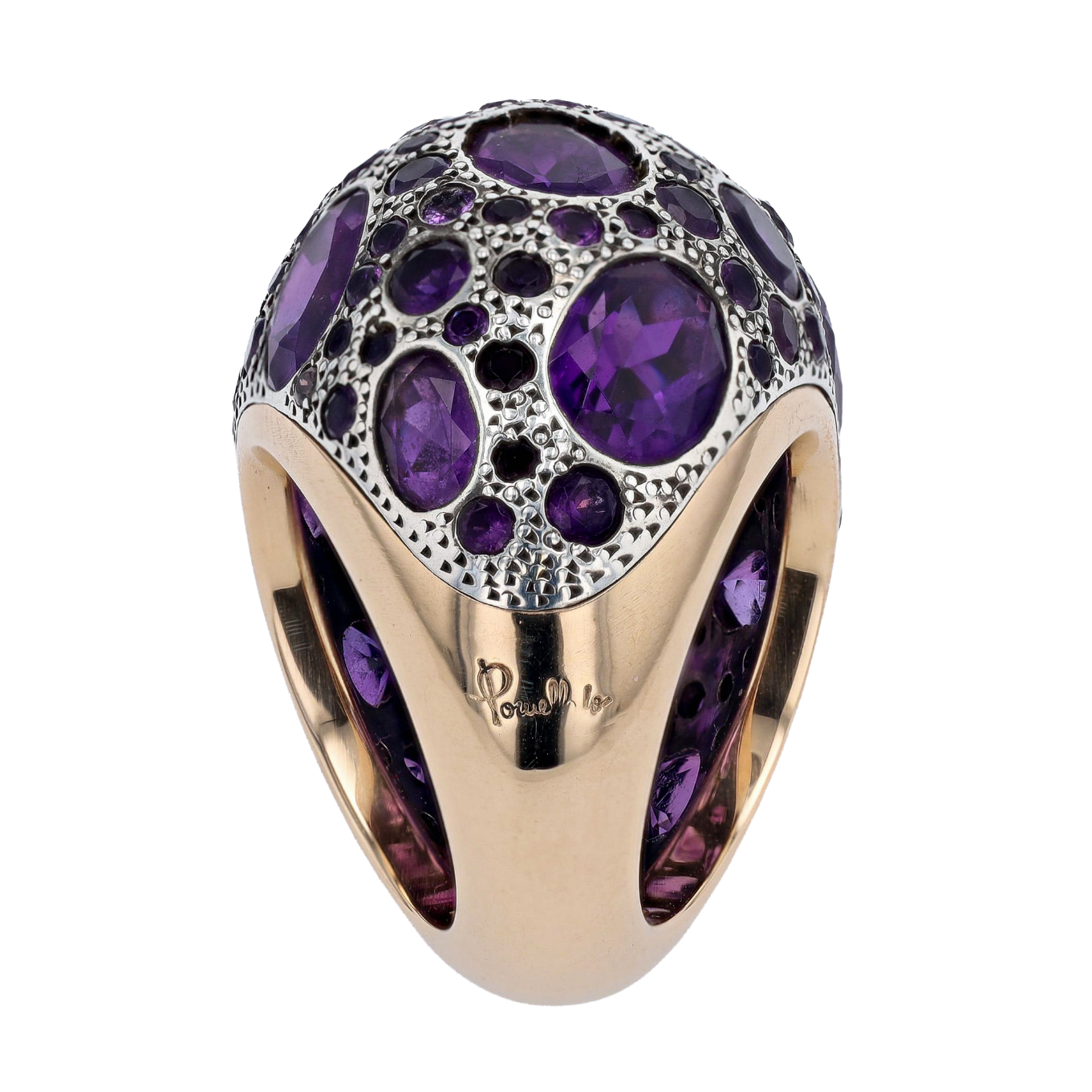 BAGUE_POMELLATO_DOME_AMETHYSTES_15_CT image