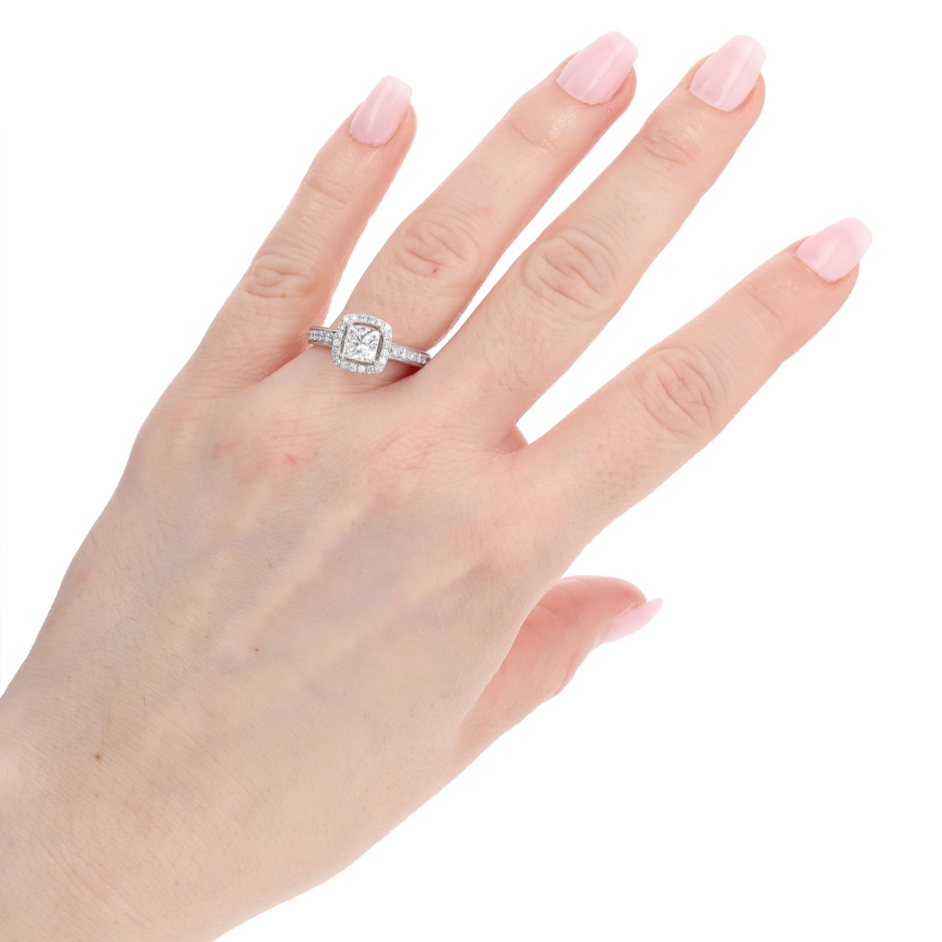 BAGUE_DANIEL_DE_GUY_SOLITAIRE_HALO_DIAMANT_1.00_CT image