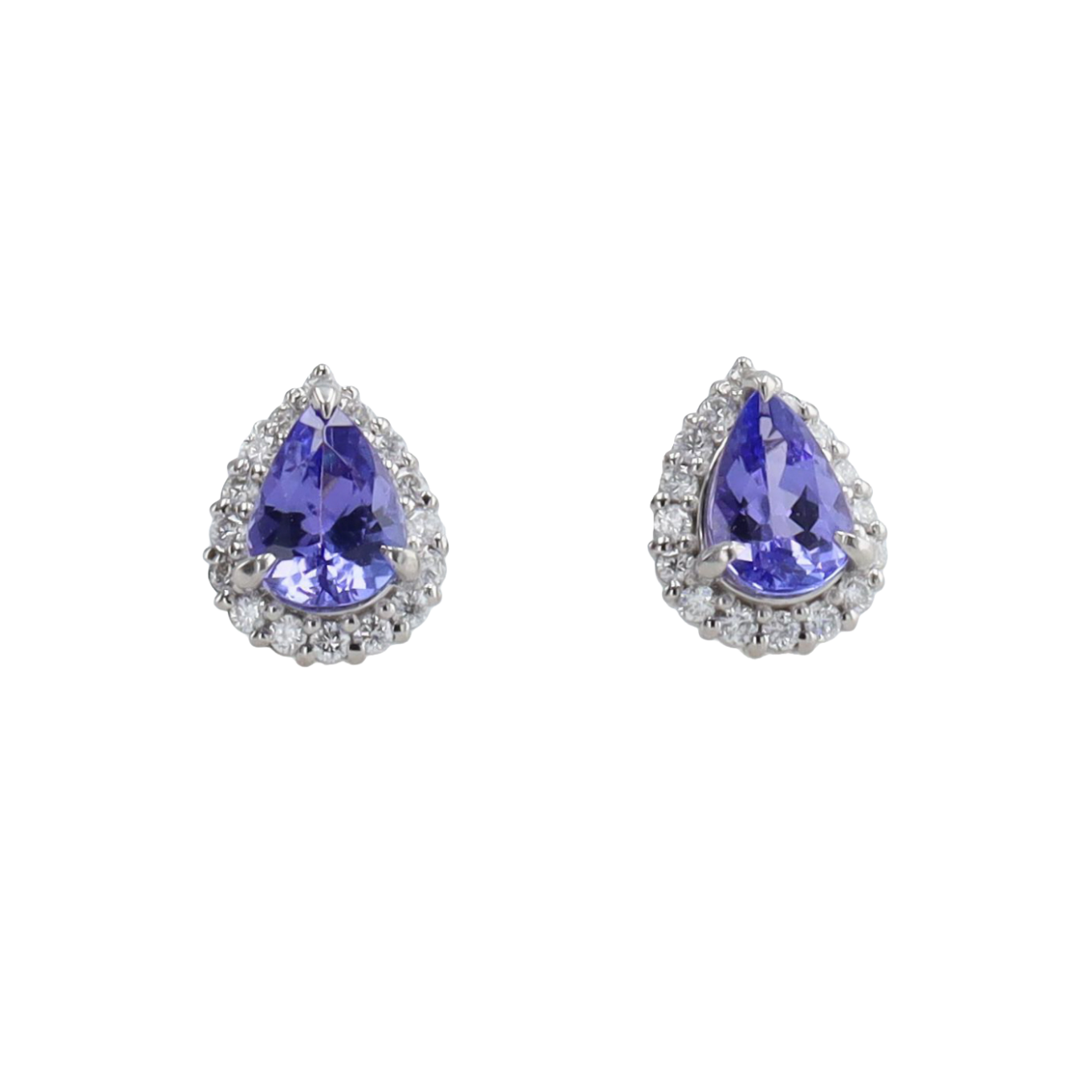 PUCES_D'OREILLES_HOUSE_OF_R&D_HALO_TANZANITES_1.44_CT image
