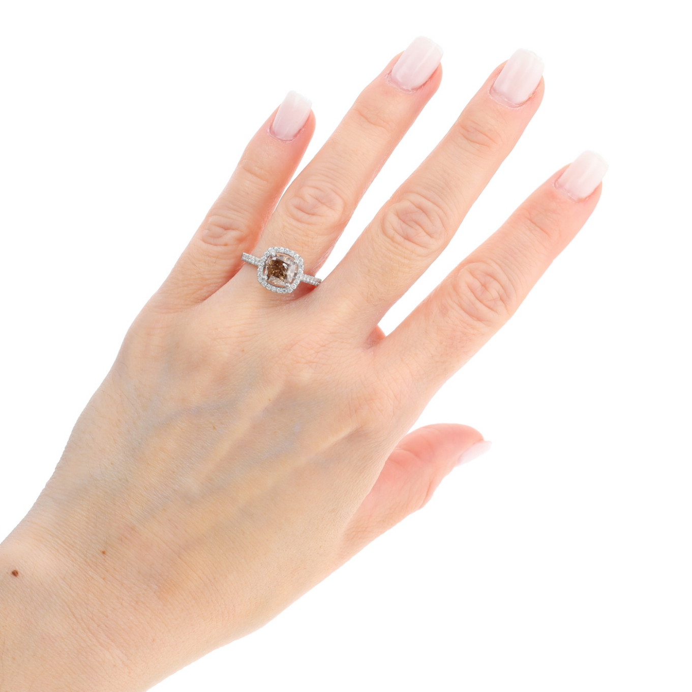 BAGUE_SOLITAIRE_HALO_DIAMANT_COUSSIN_2.02_CT image