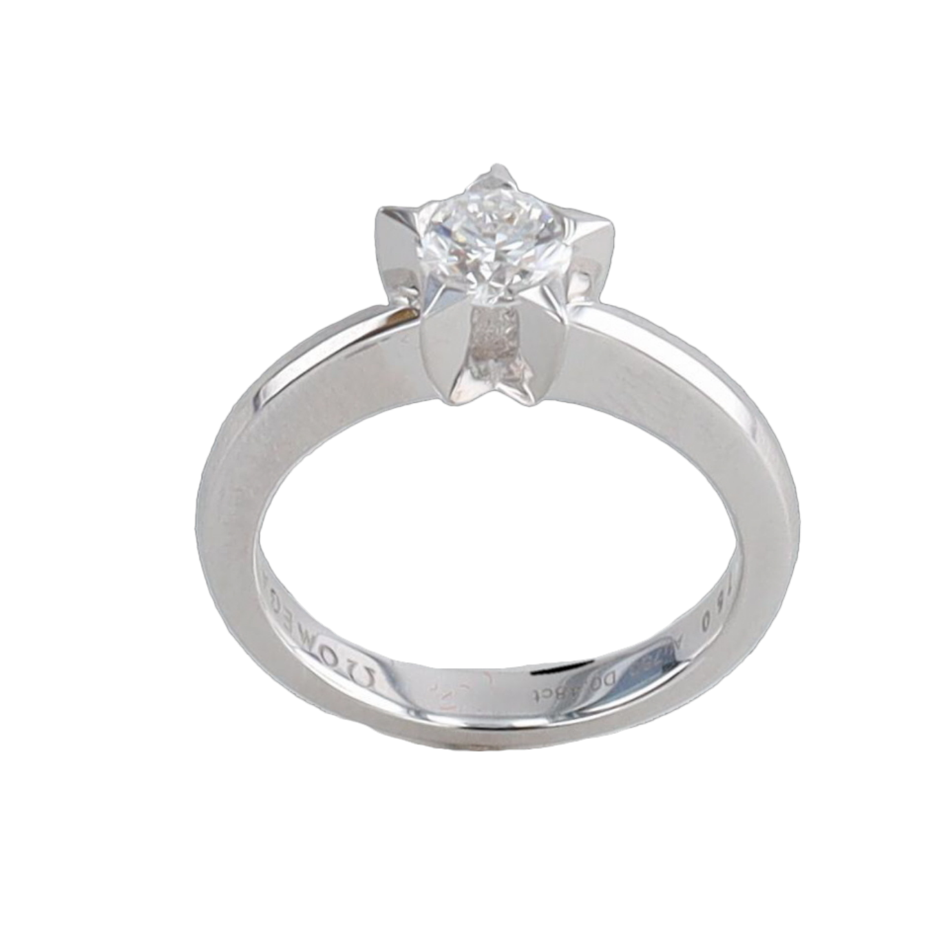 BAGUE_OMEGA_SOLITAIRE_OR_GRIS_ET_DIAMANT image