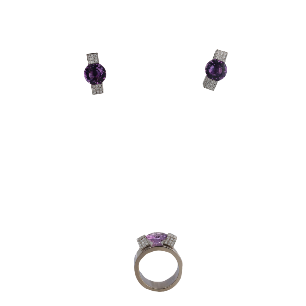 PARURE_CHOPARD_AMETHYSTES_&_DIAMANTS image