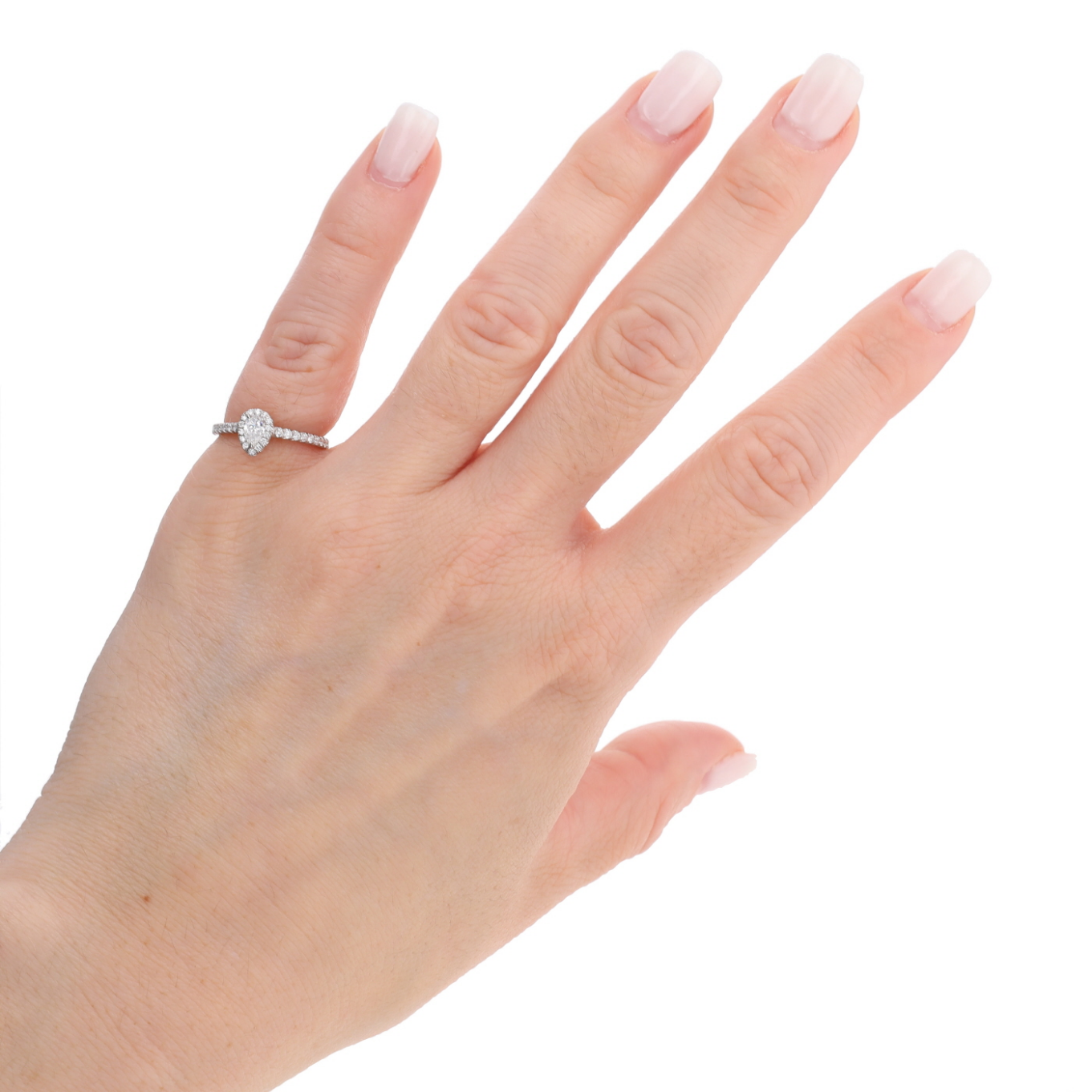 BAGUE_TIFFANY_&_CO._SOLESTE_DIAMANT_POIRE_0.18_CT image