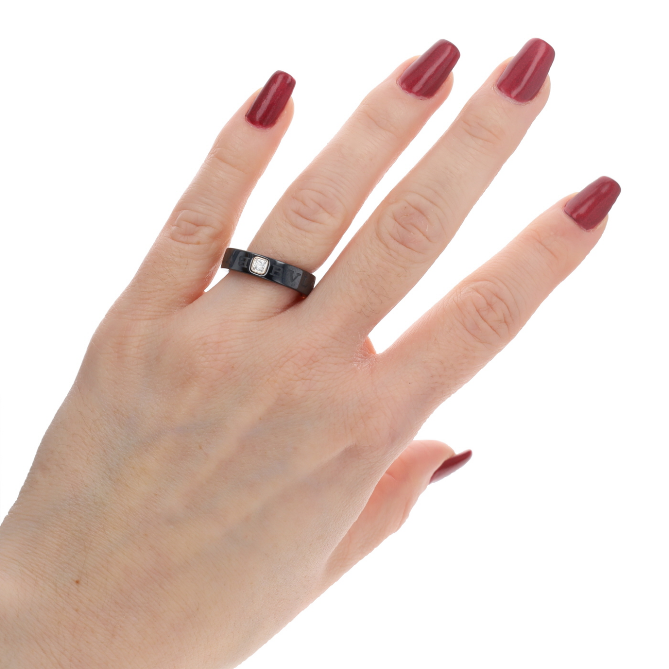 BAGUE_BULGARI_SOLITAIRE_CERAMIQUE_NOIRE image