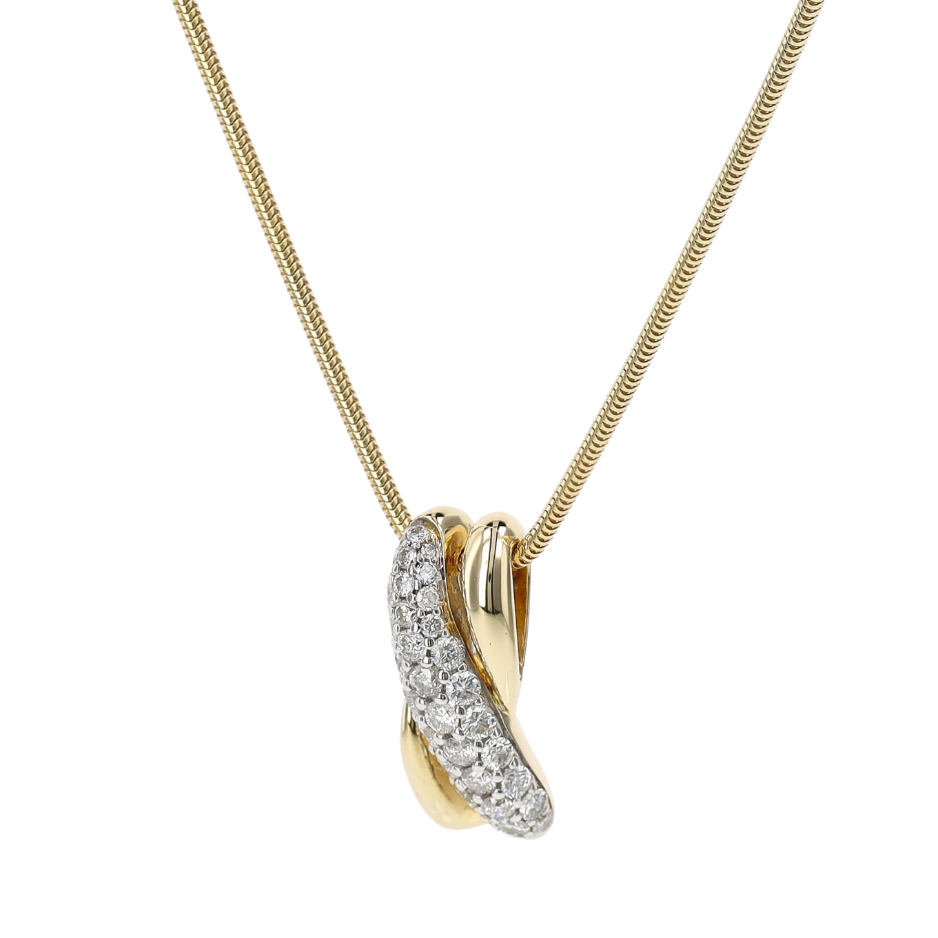 COLLIER_PENDENTIF_DIAMANTS_1.19_CT image