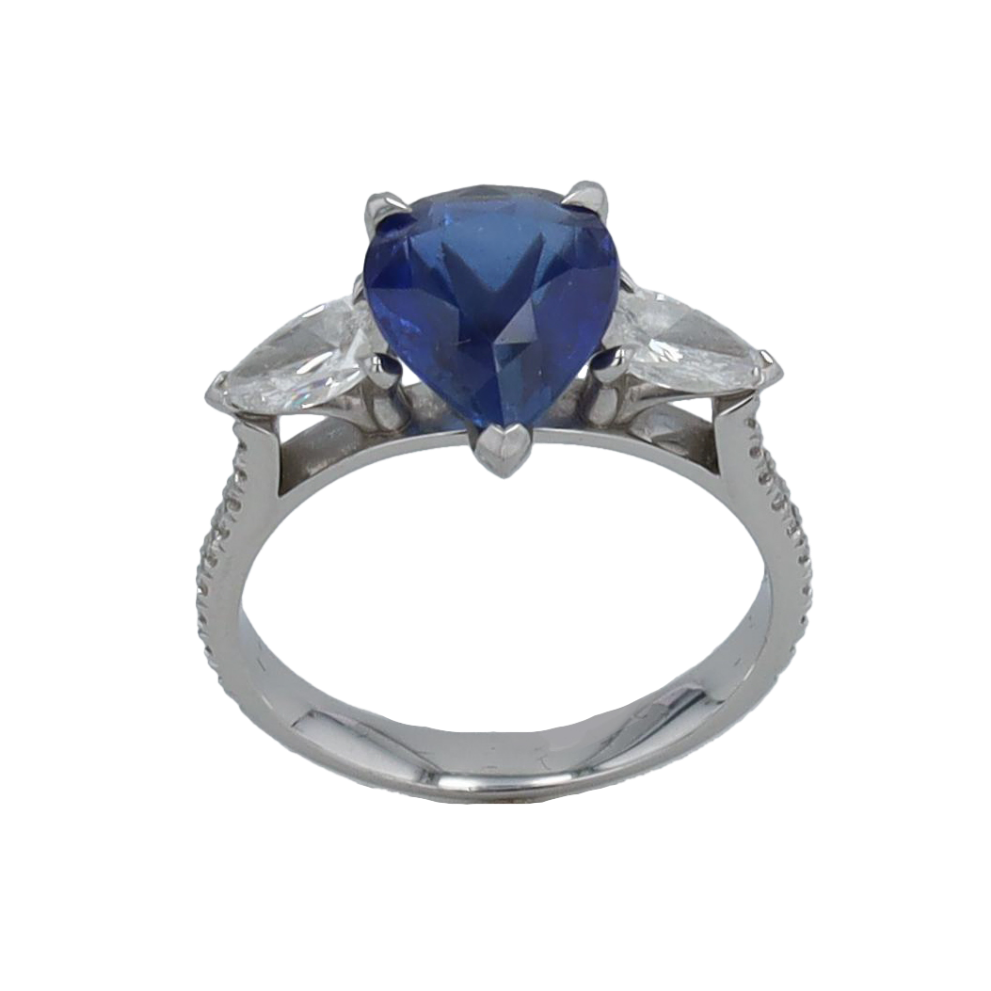 BAGUE_BUCHERER_SAPHIR_&_DIAMANTS image