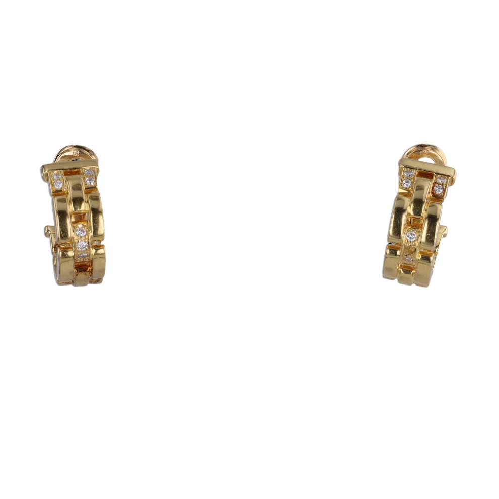 BOUCLES_D'OREILLES_CARTIER_OR_JAUNE_ET_DIAMANTS image