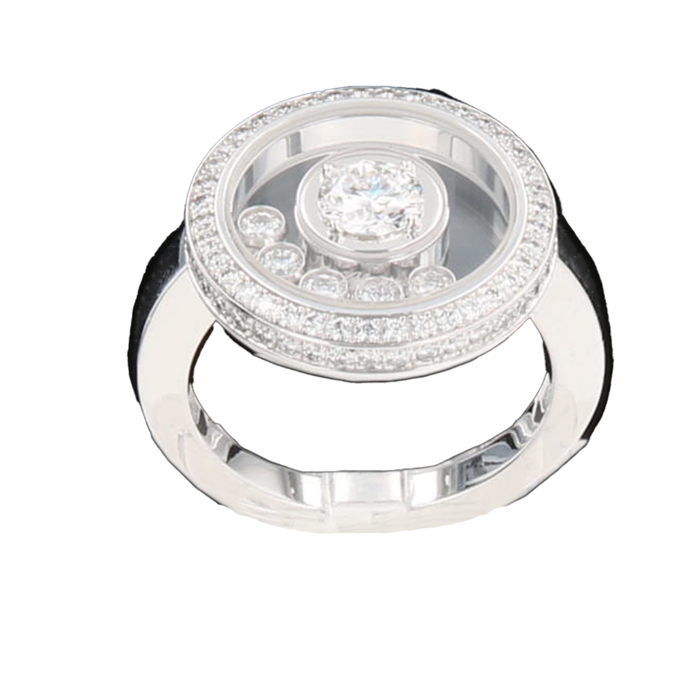BAGUE_CHOPARD_HAPPY_SOLITAIRE_EN_OR_GRIS image