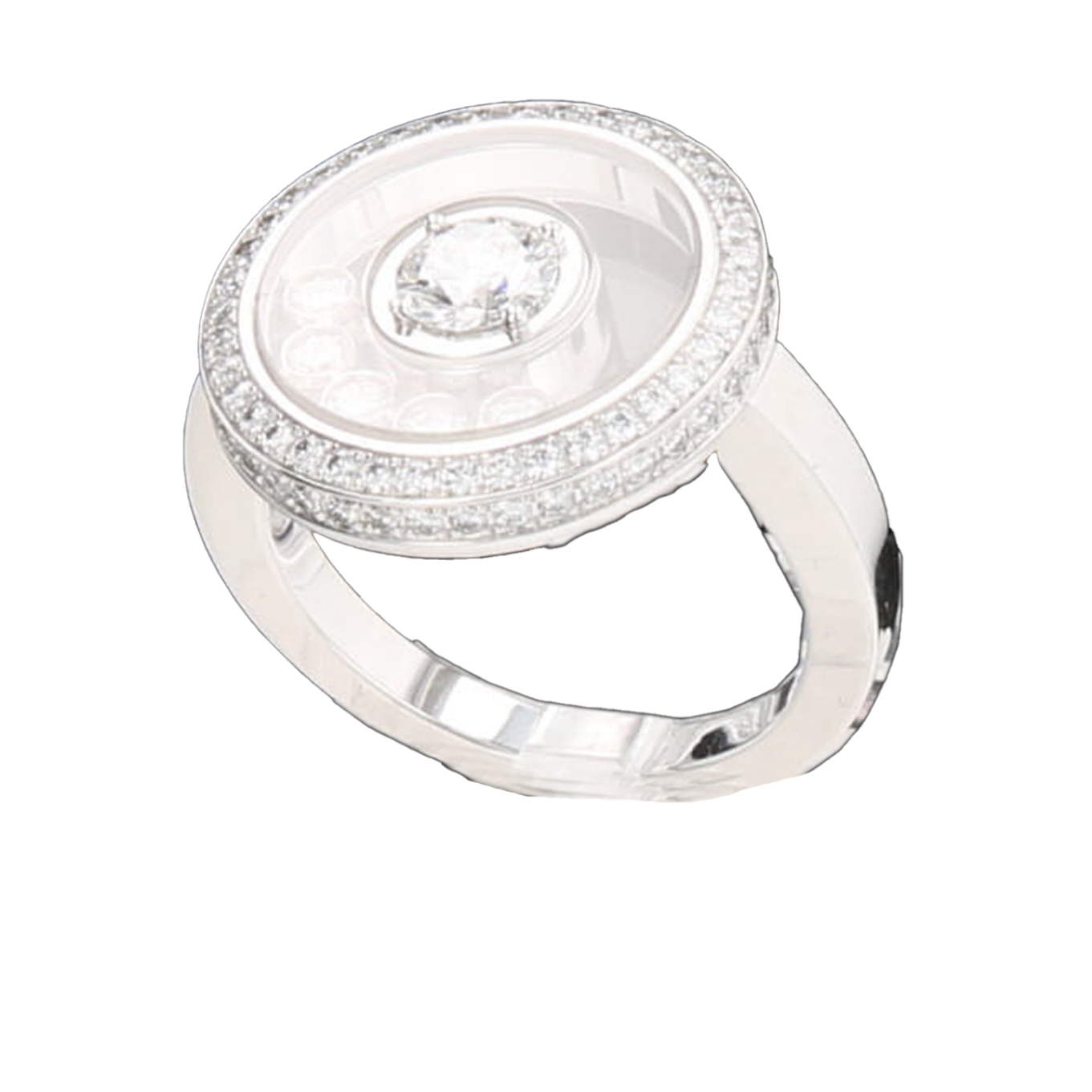 BAGUE_CHOPARD_HAPPY_SOLITAIRE_EN_OR_GRIS image