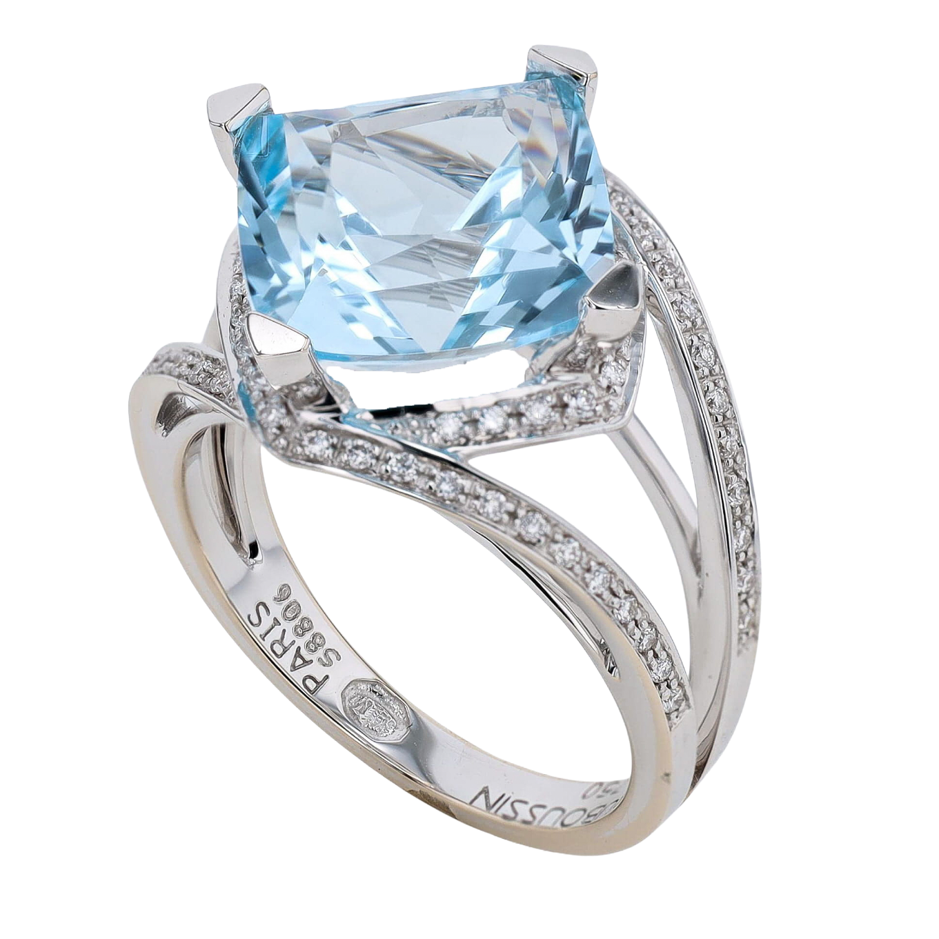 BAGUE_MAUBOUSSIN_COCKTAIL_TOPAZE_BLEUE_7.76_CT image