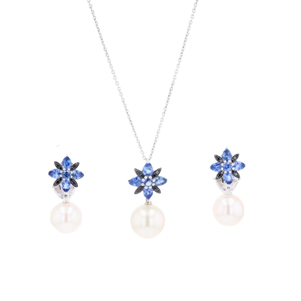 PARURE_BUCHERER_MOTIF_FLORAL_SAPHIRS_2.46_CT image