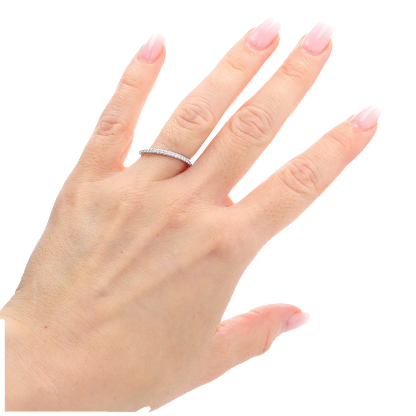 ALLIANCE_DEMI-TOUR_COMPLET_TIFFANY_&_CO_EN_PLATINE_ET_DIAMANTS image