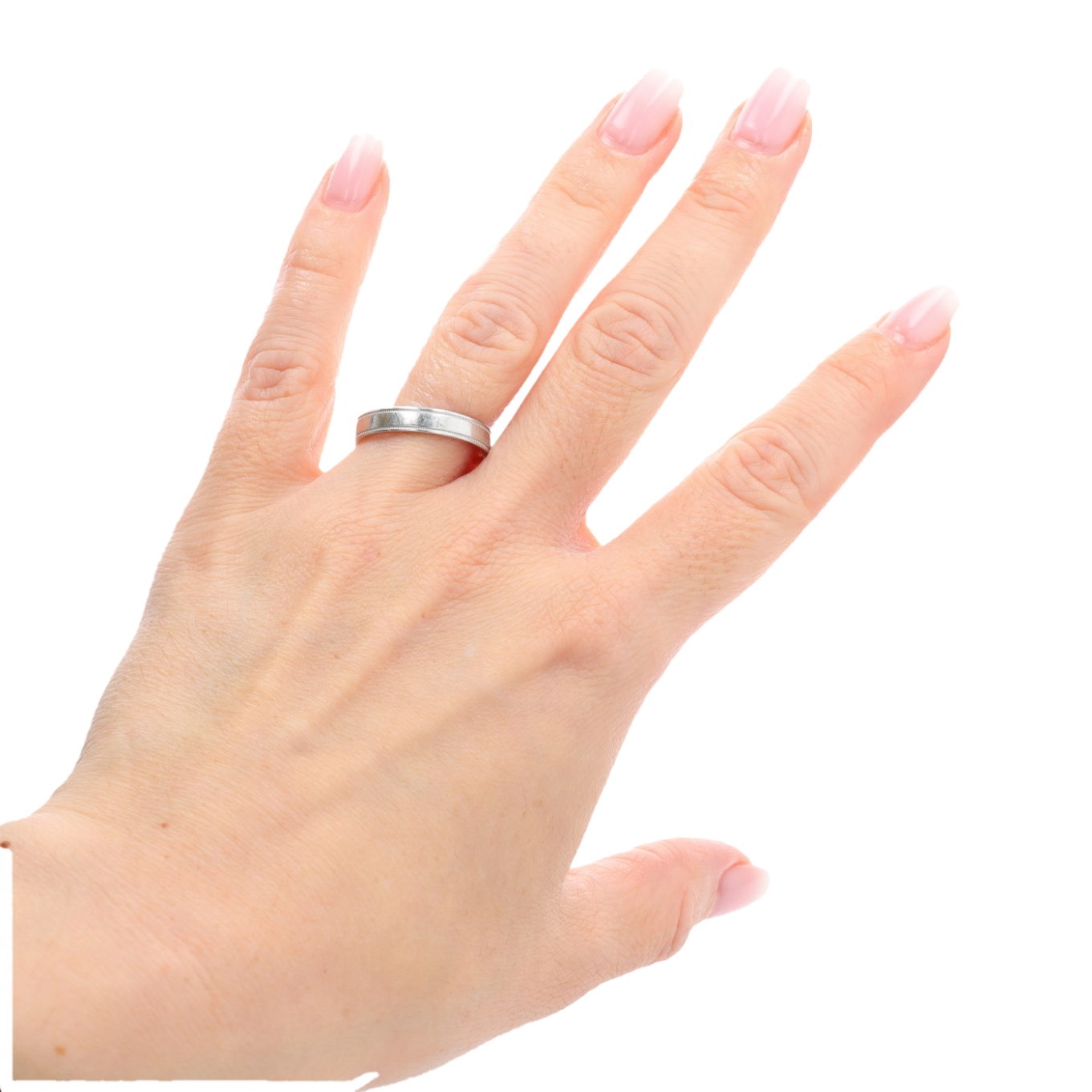 ALLIANCE_TIFFANY_&_CO_DOUBLE_MILLEGRAINS_EN_PLATINE image