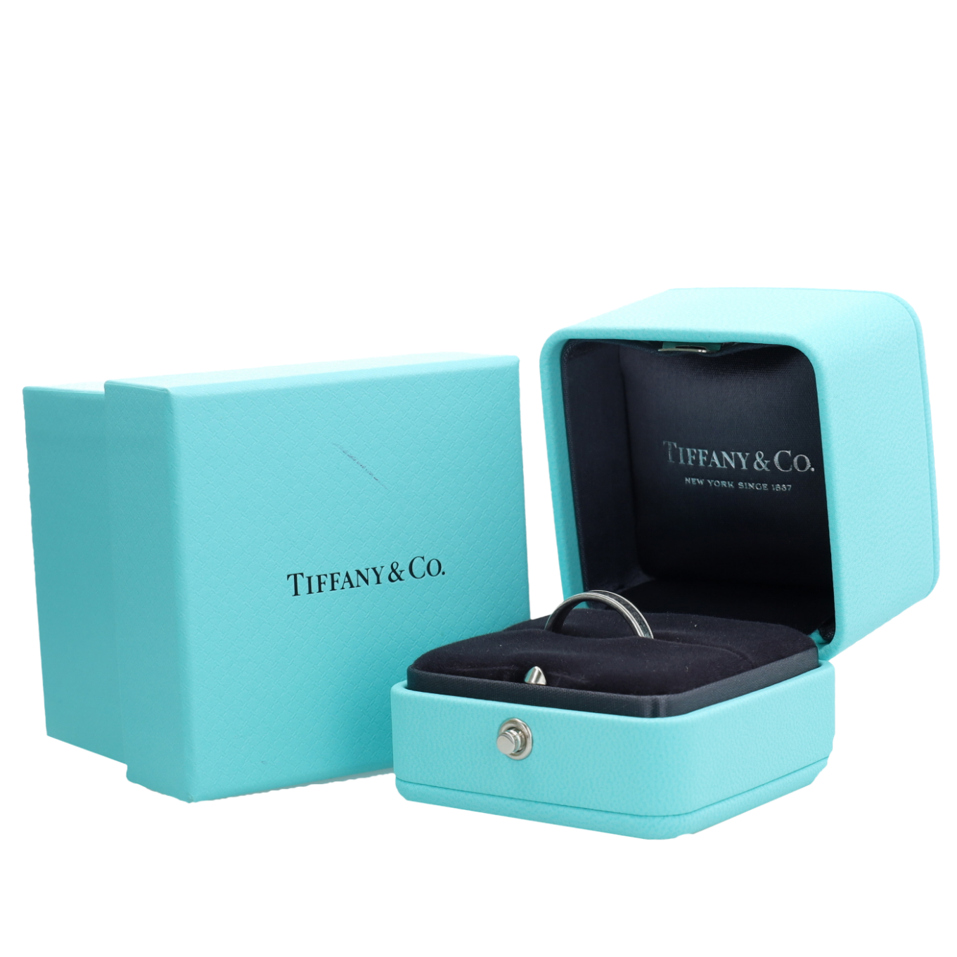 ALLIANCE_TIFFANY_&_CO_DOUBLE_MILLEGRAINS_EN_PLATINE image