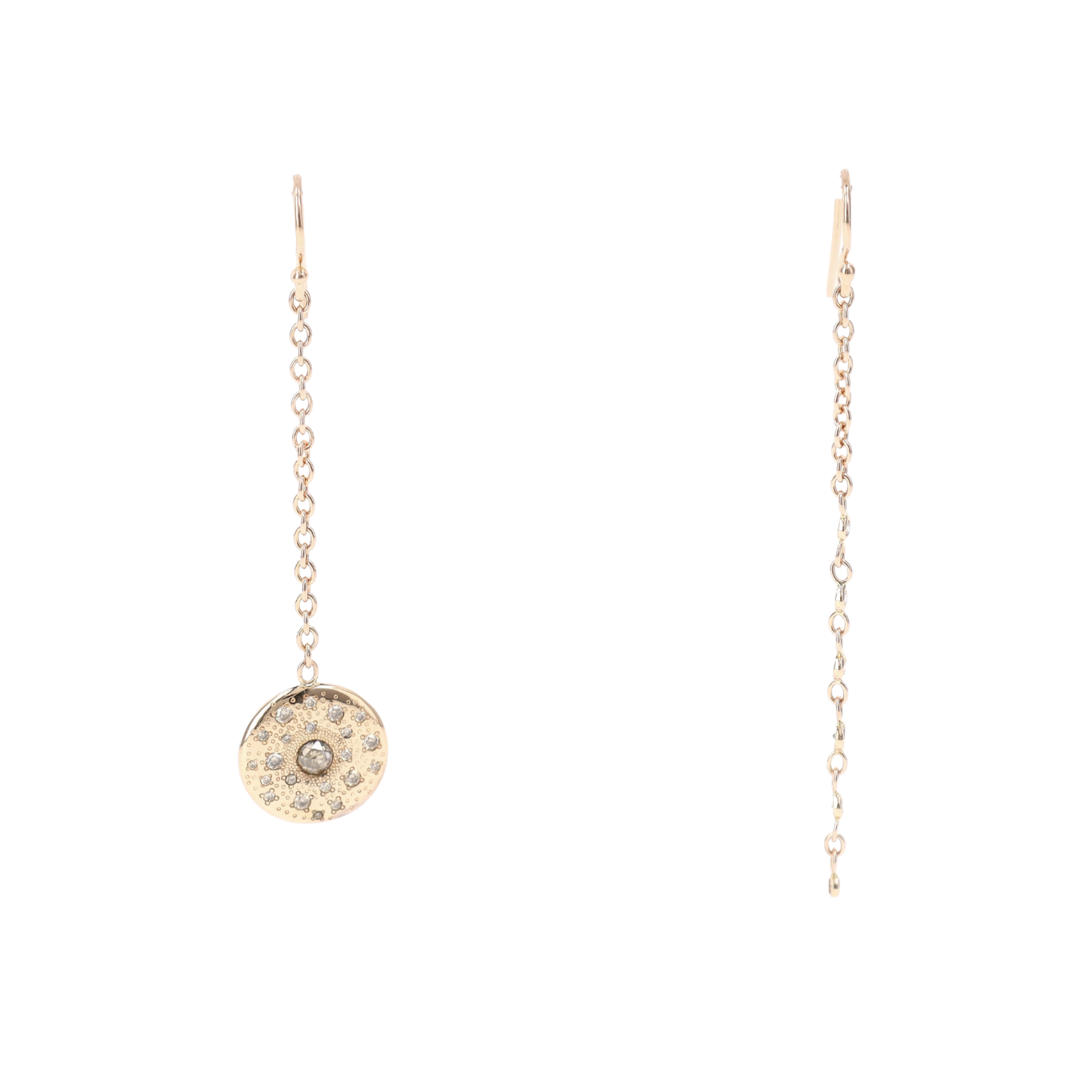 PARURE_SAUTOIR_ET_BOUCLES_D'OREILLES_ASYMETRIQUES_DIAMANTS_1.20_CT image