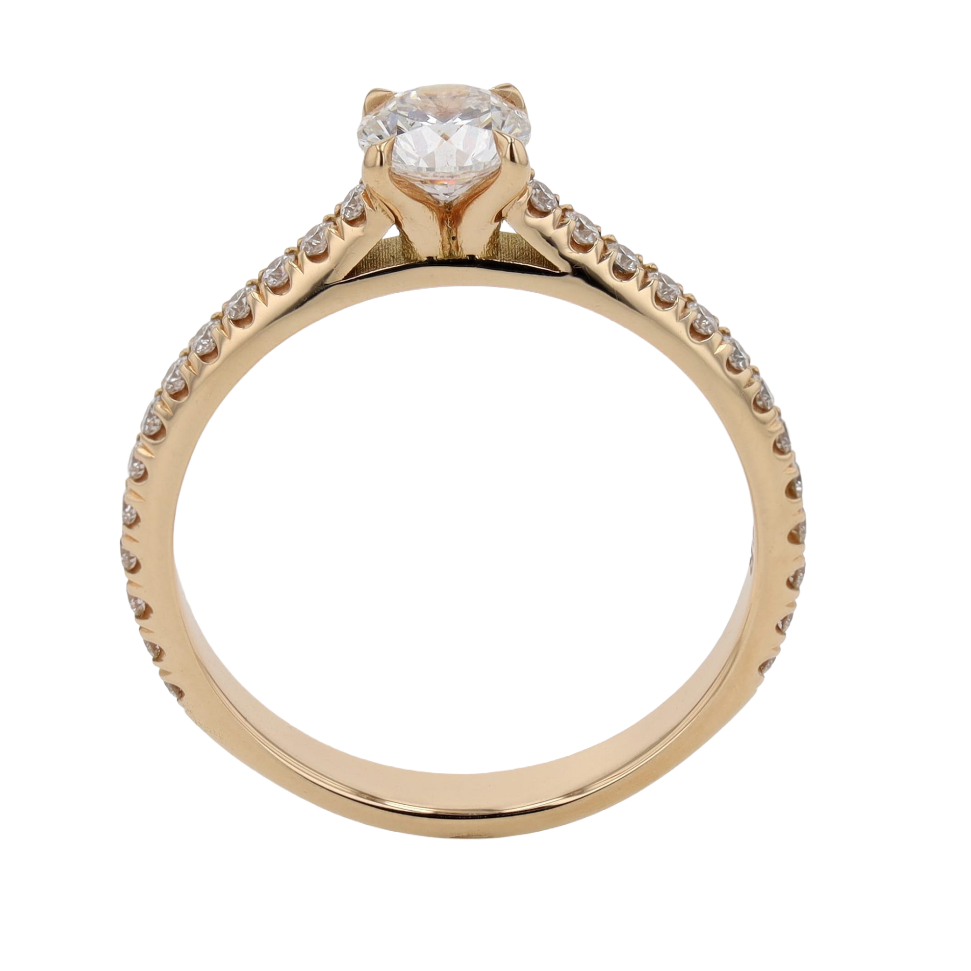 BAGUE SOLITAIRE BUCHERER JOY DIAMANT 0.50 CT