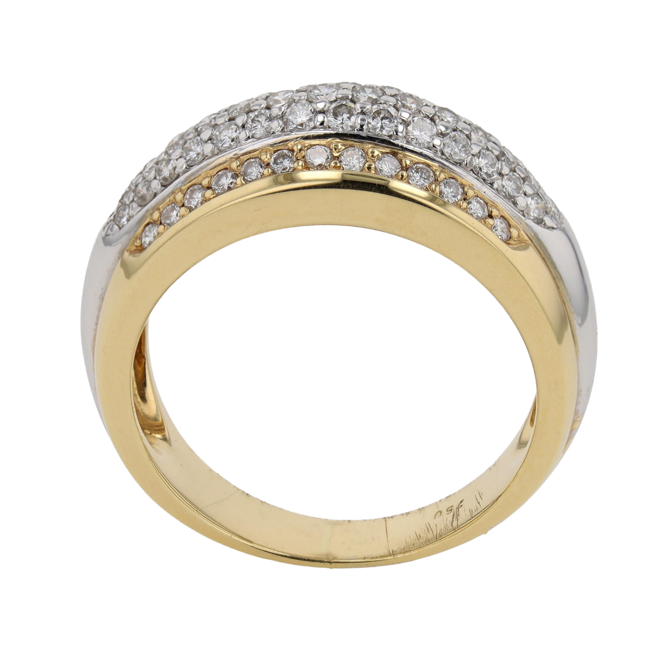 BAGUE_BANDEAU_DIAMANTS_0.45_CT image