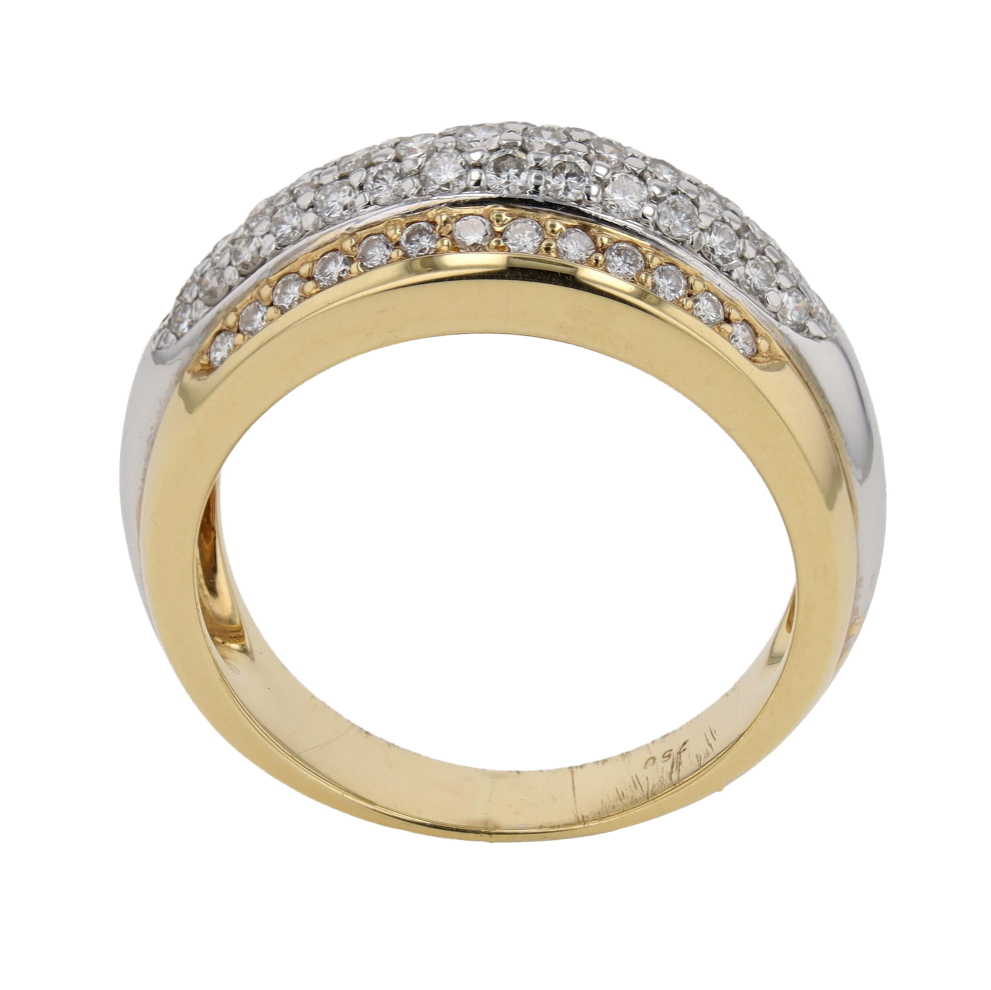 BAGUE_BANDEAU_DIAMANTS_0.45_CT image