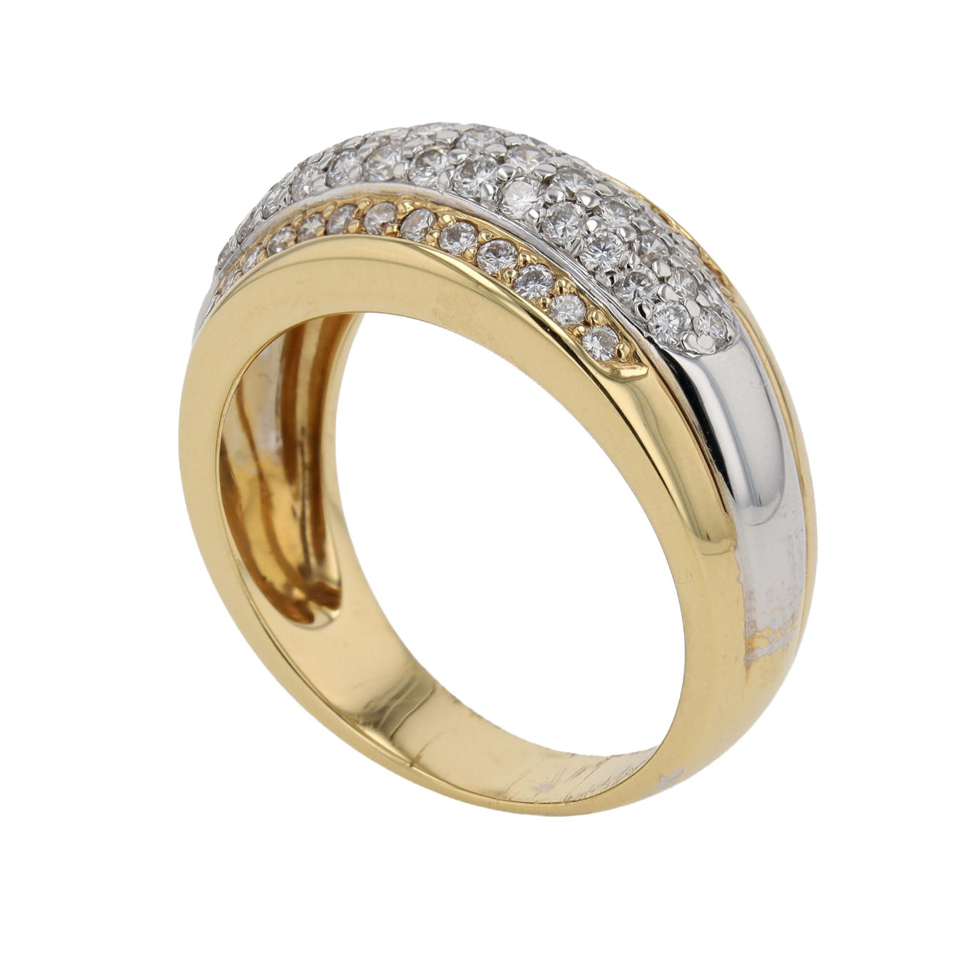 BAGUE_BANDEAU_DIAMANTS_0.45_CT image