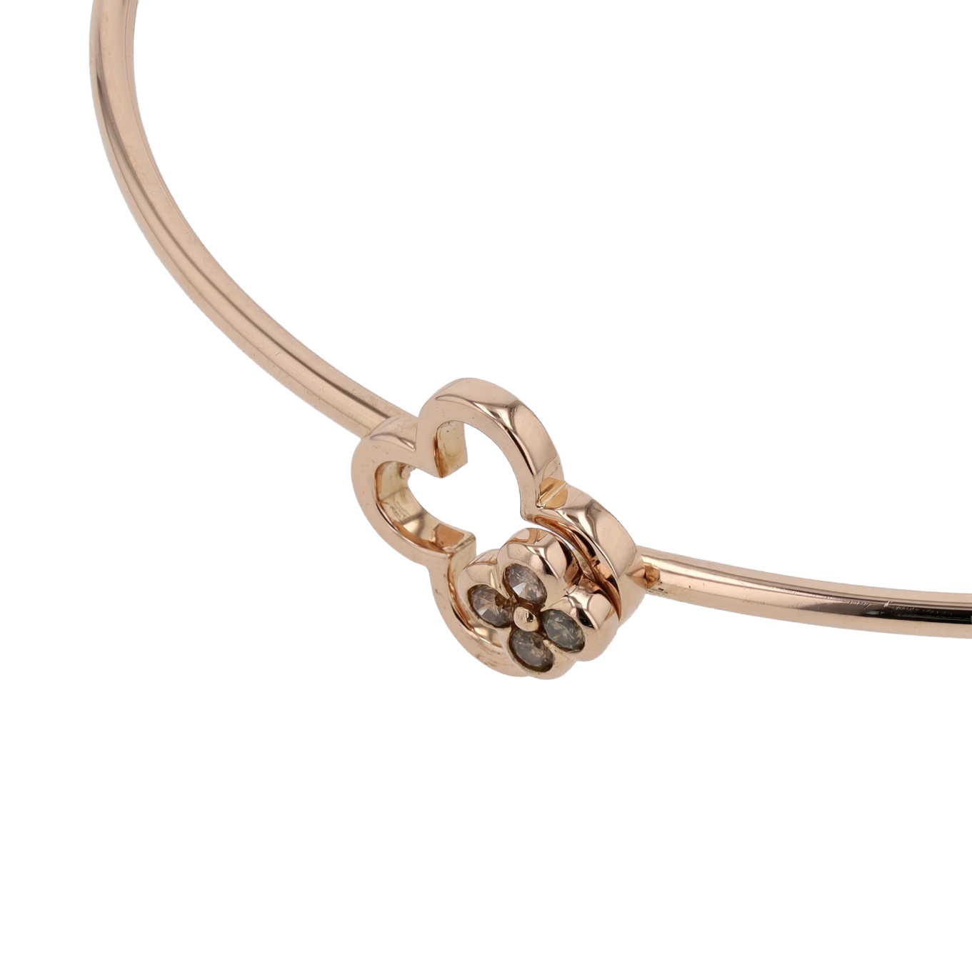 BRACELET_JONC_TREFLE_DIAMANTS_0.06_CT image