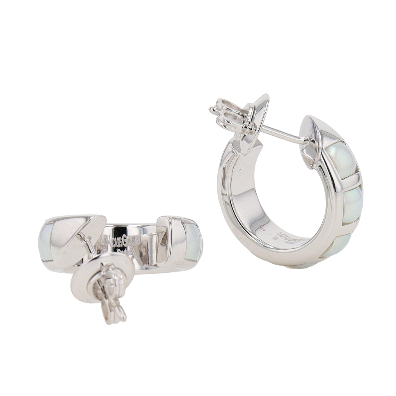 BOUCLES_D'OREILLES_LOUIS_GOLAY_DEMI-CREOLES_NACRE_6.15_CT image