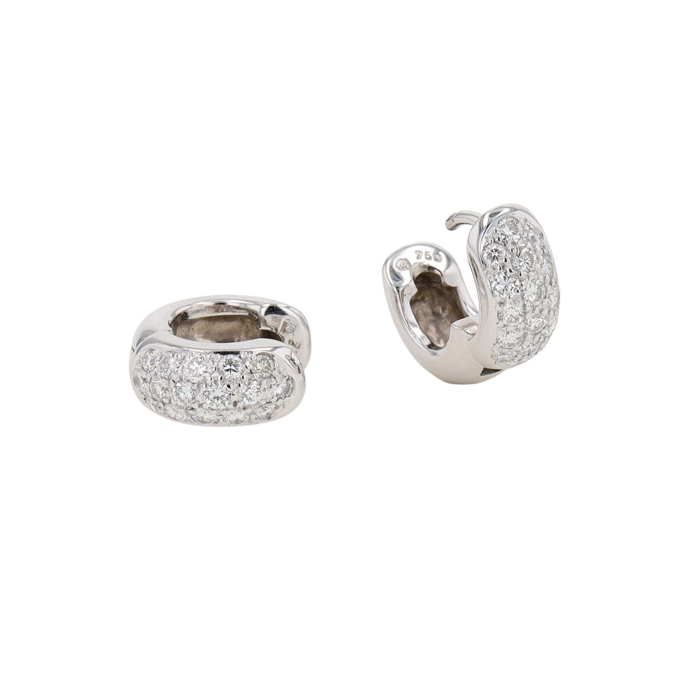 BOUCLES_D'OREILLES_CREOLES_DIAMANTS_0.50_CT image