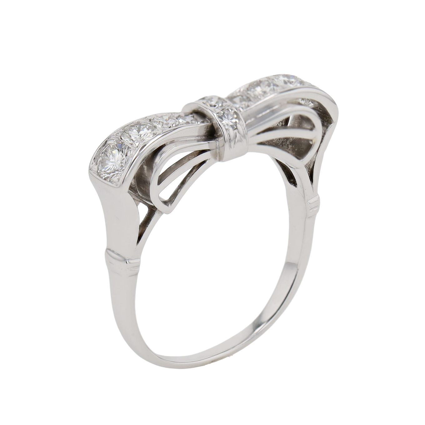 BAGUE_NŒUD_PAPILLON_DIAMANTS_0.45_CT image