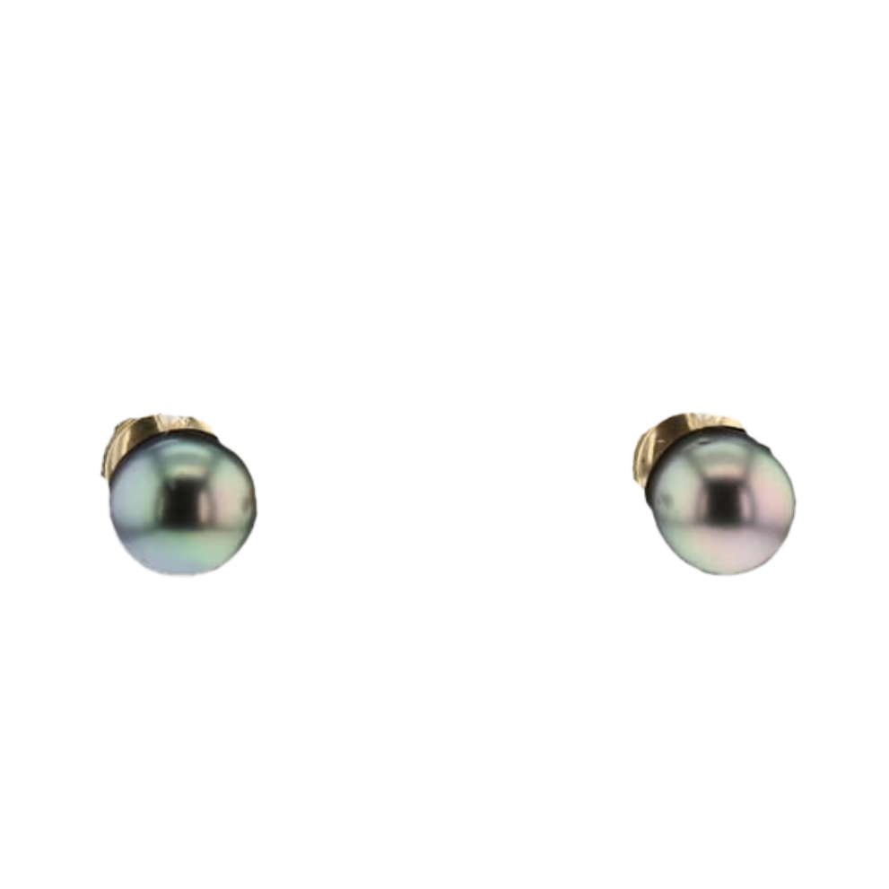 BOUCLES_D'OREILLES_OR_JAUNE_PERLE_GRISE image