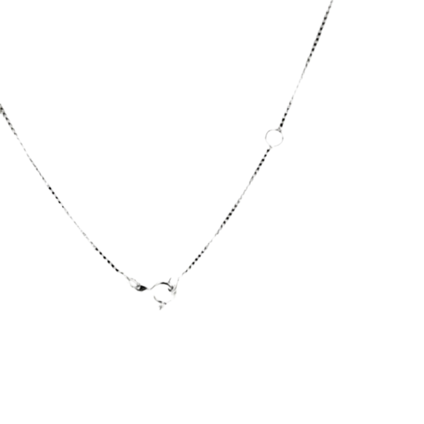COLLIER_SOLITAIRE_EN_OR_GRIS_0.11_CARATS image