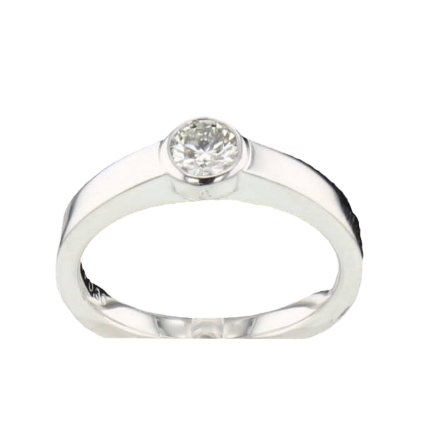 BAGUE_OR_GRIS_750_ET_DIAMANT_0.25_CARATS image