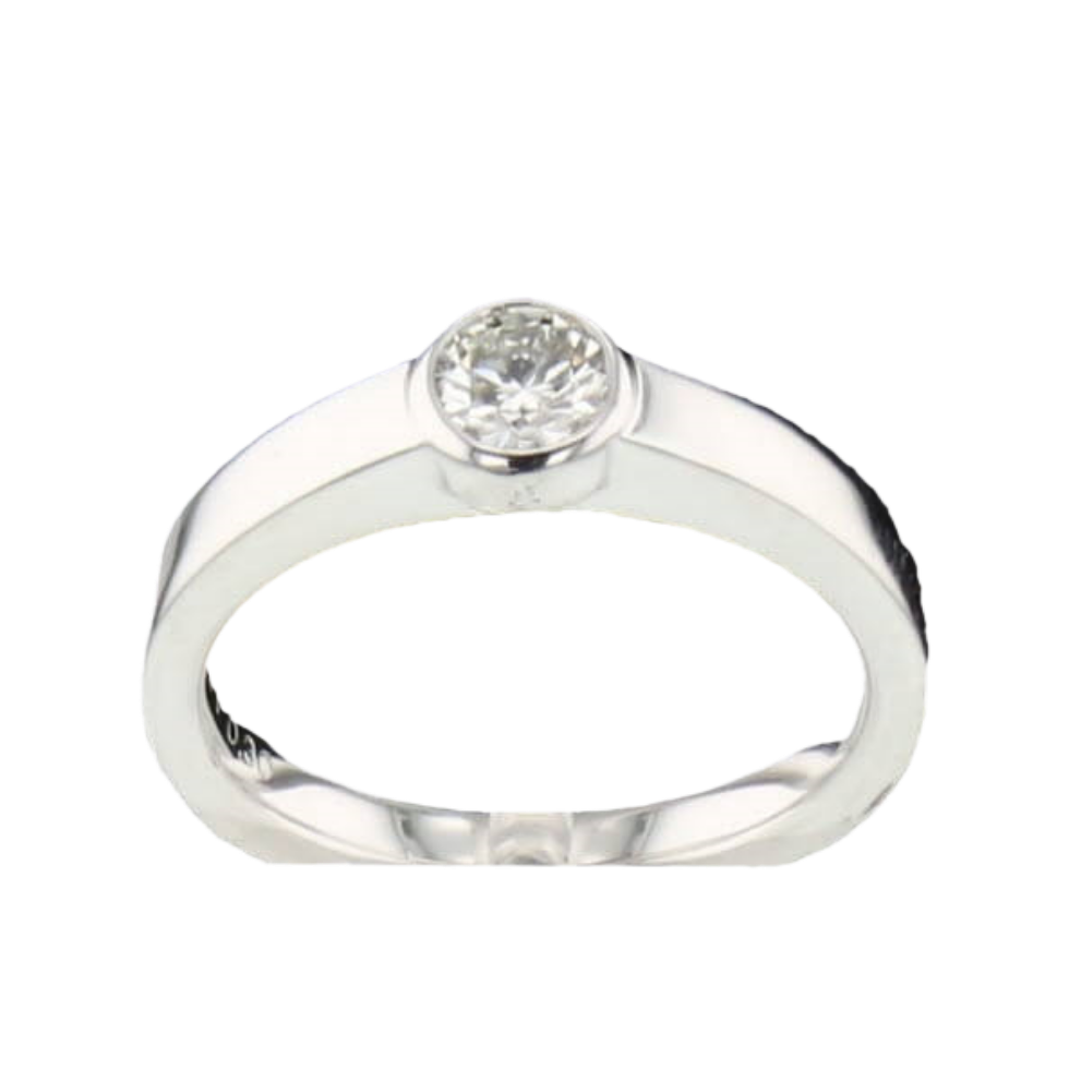 BAGUE_OR_GRIS_750_ET_DIAMANT_0.25_CARATS image