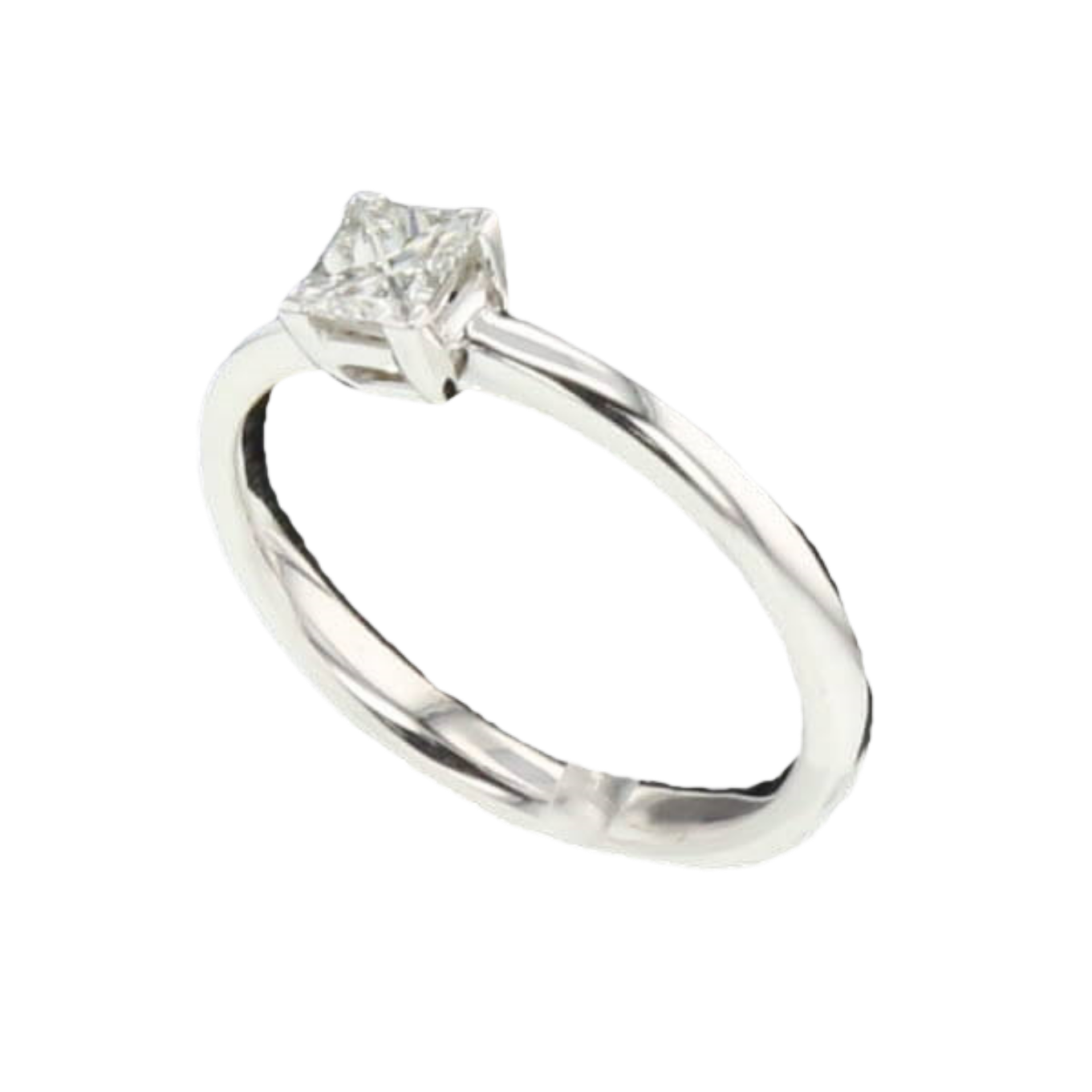 BAGUE_SOLITAIRE_OR_GRIS_0.46_CARATS image