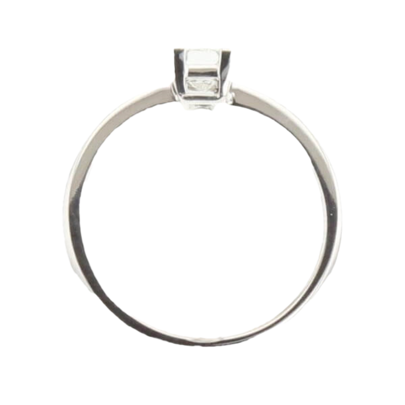 BAGUE_SOLITAIRE_OR_GRIS_0.46_CARATS image