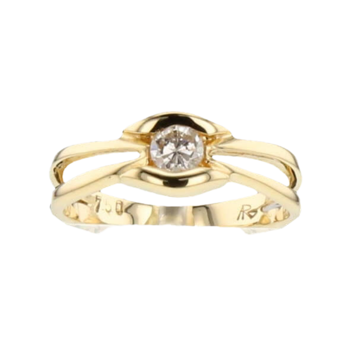 BAGUE_OR_JAUNE_DIAMANT_0.22_CARATS image
