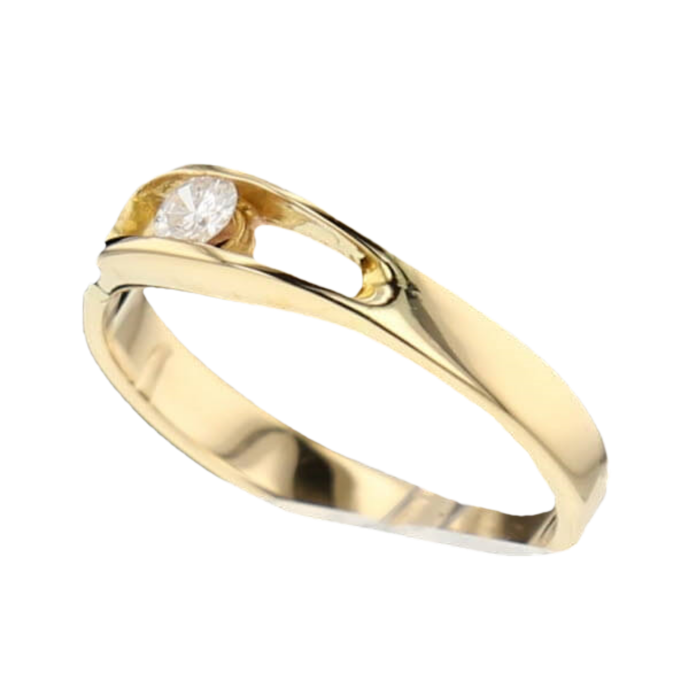SOLITAIRE_OR_JAUNE_DIAMANT_0.16_CARATS image