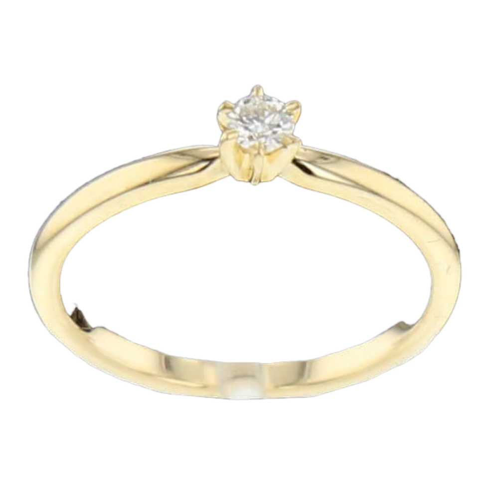 SOLITAIRE_OR_JAUNE_DIAMANT_0.16_CARATS image