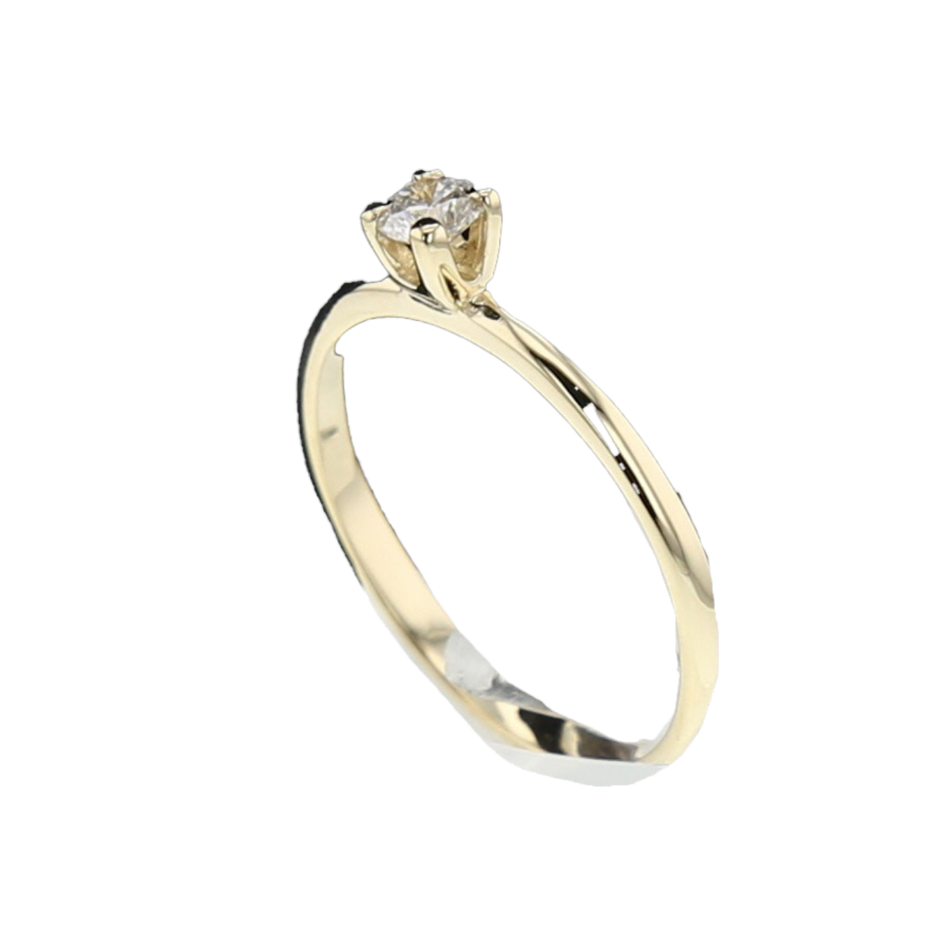 SOLITAIRE_OR_JAUNE_DIAMANT_0.15_CARATS image