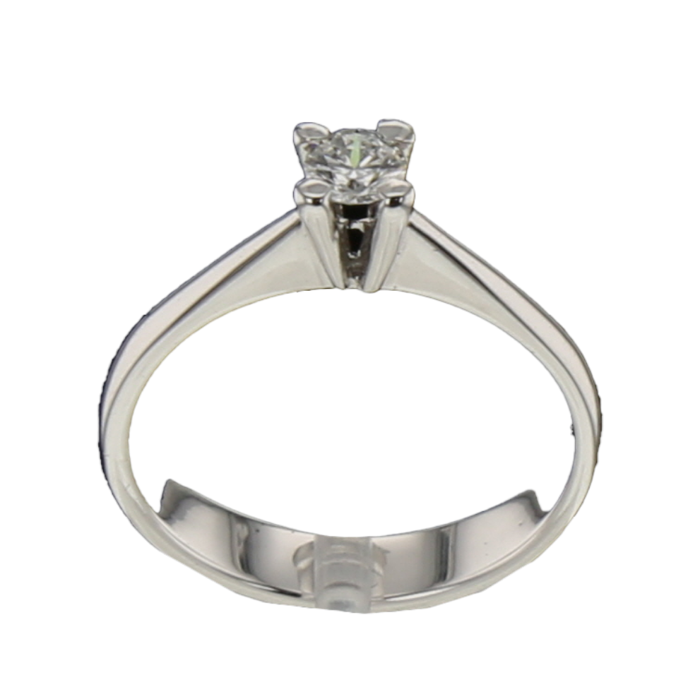 BAGUE_SOLITAIRE_OR_GRIS_DIAMANT_0.20 image