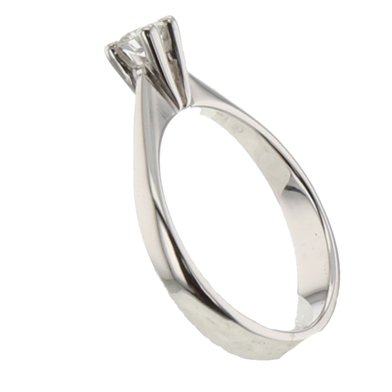 BAGUE_SOLITAIRE_OR_GRIS_DIAMANT_0.20 image