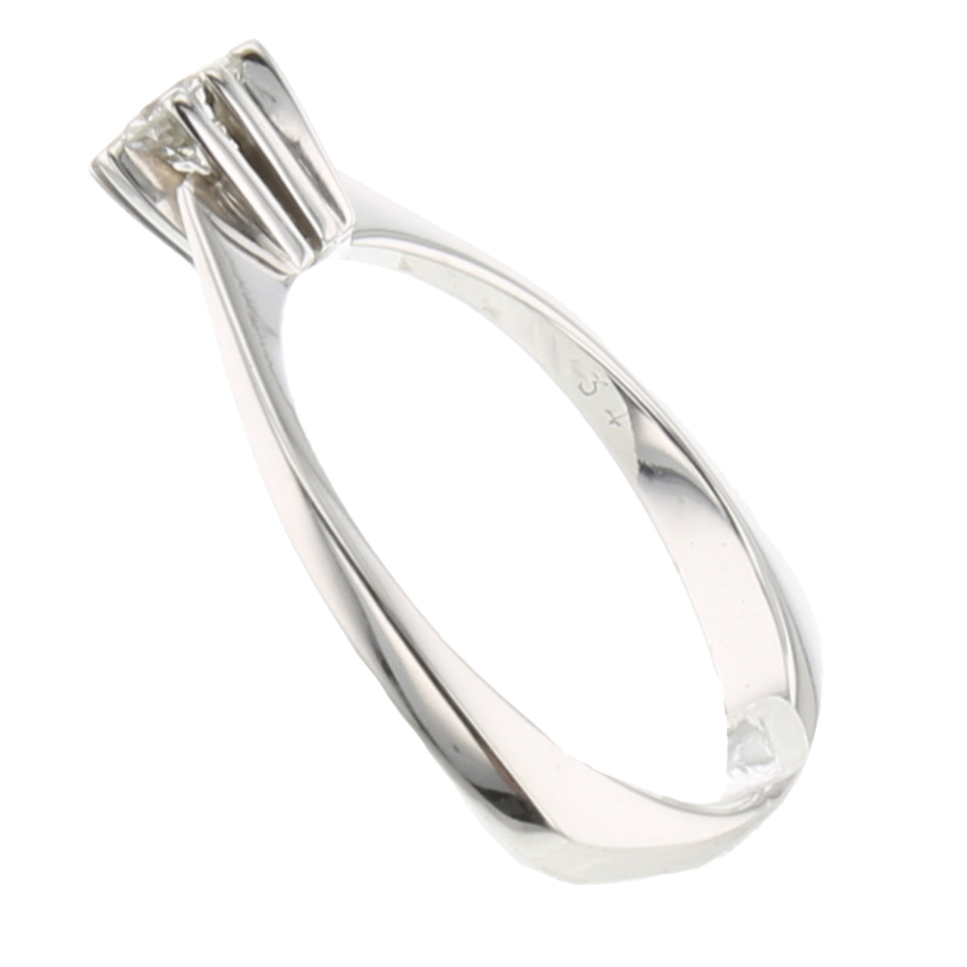 SOLITAIRE_OR_GRIS_DIAMANT_0.33_CARATS image