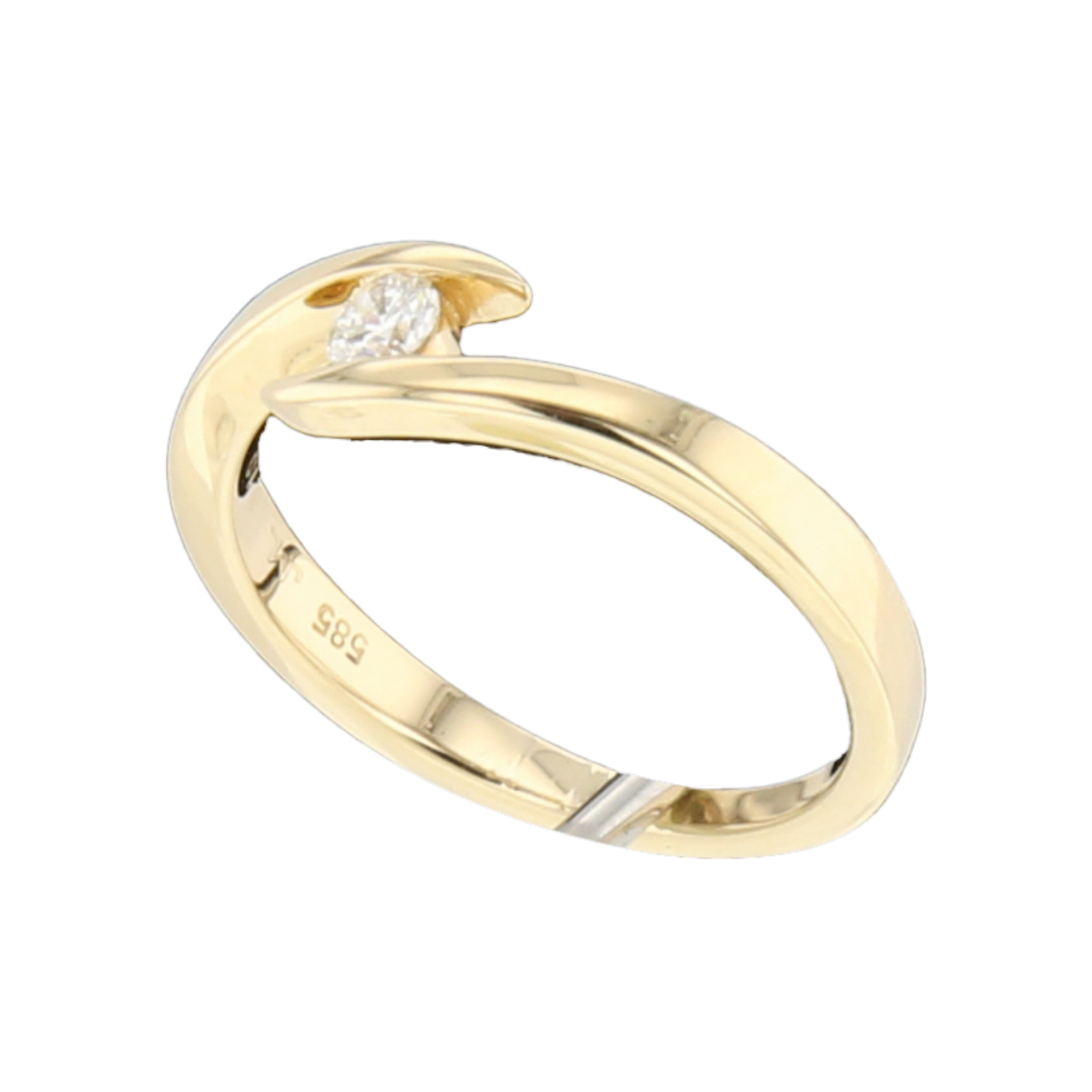 SOLITAIRE_OR_JAUNE_0.10_CARATS image