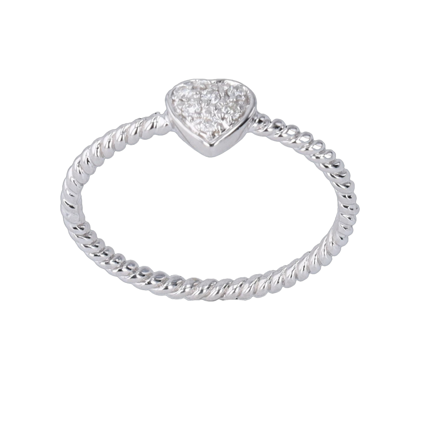 BAGUE_TRESSEE_COEUR_PAVE image