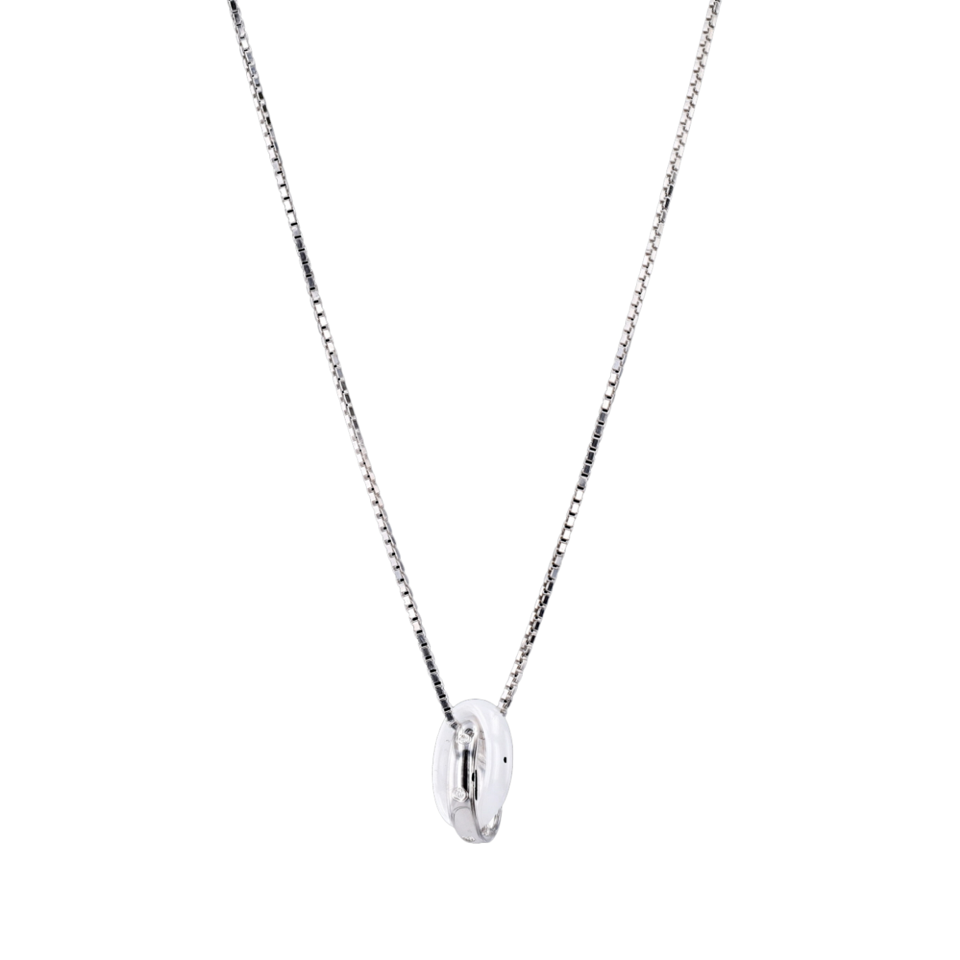 COLLIER_OR_GRIS__ANNEAU_DOUBLE image