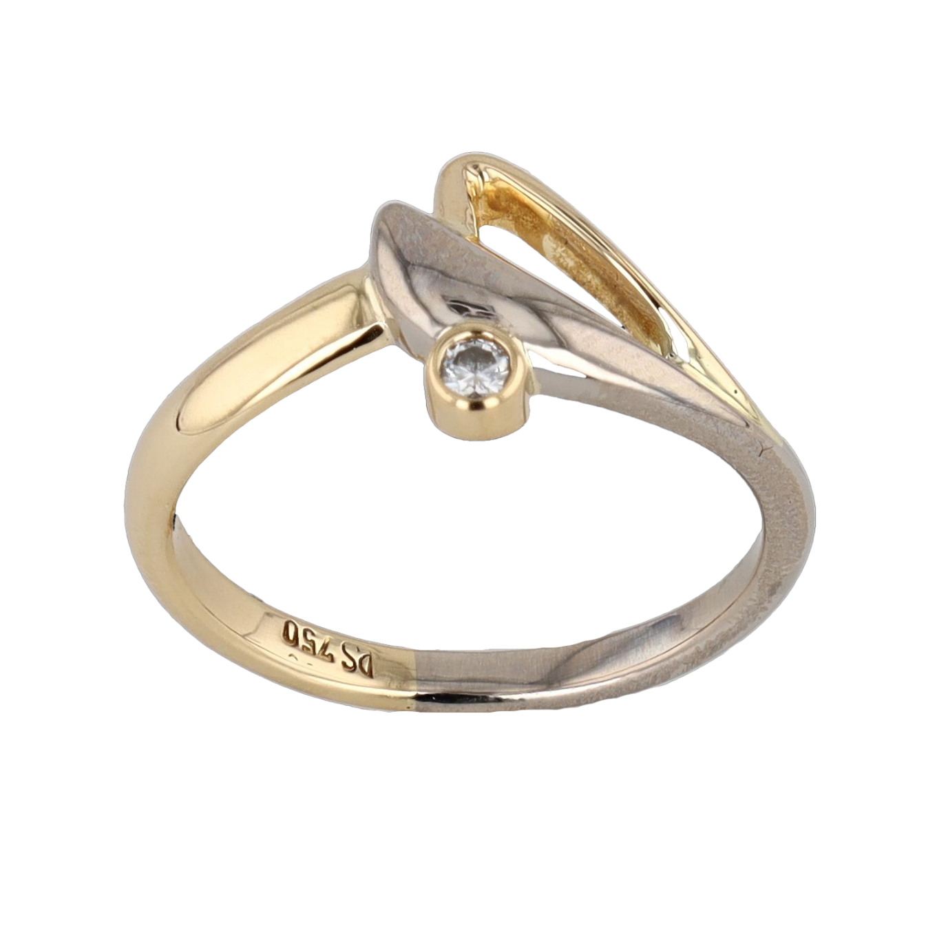 BAGUE_2_ORS_SOLITAIRE_0.08_CARATS image